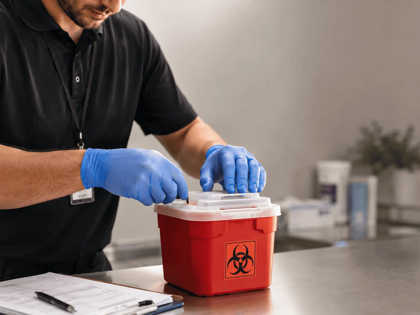 Why choose Sharps Waste Disposal in Stoy, IL